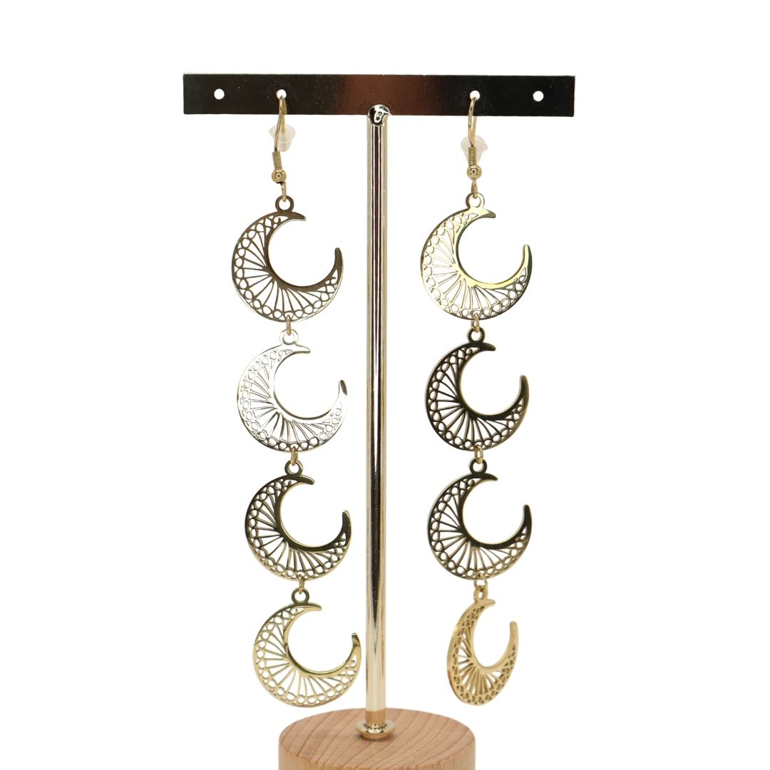 Pendientes Lunas