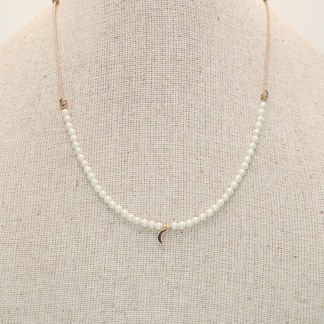 Collar Perlas Luna