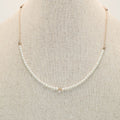 Collar Perlas Brillo