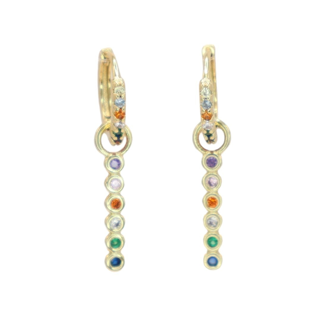 Pendientes Aro Multicolor
