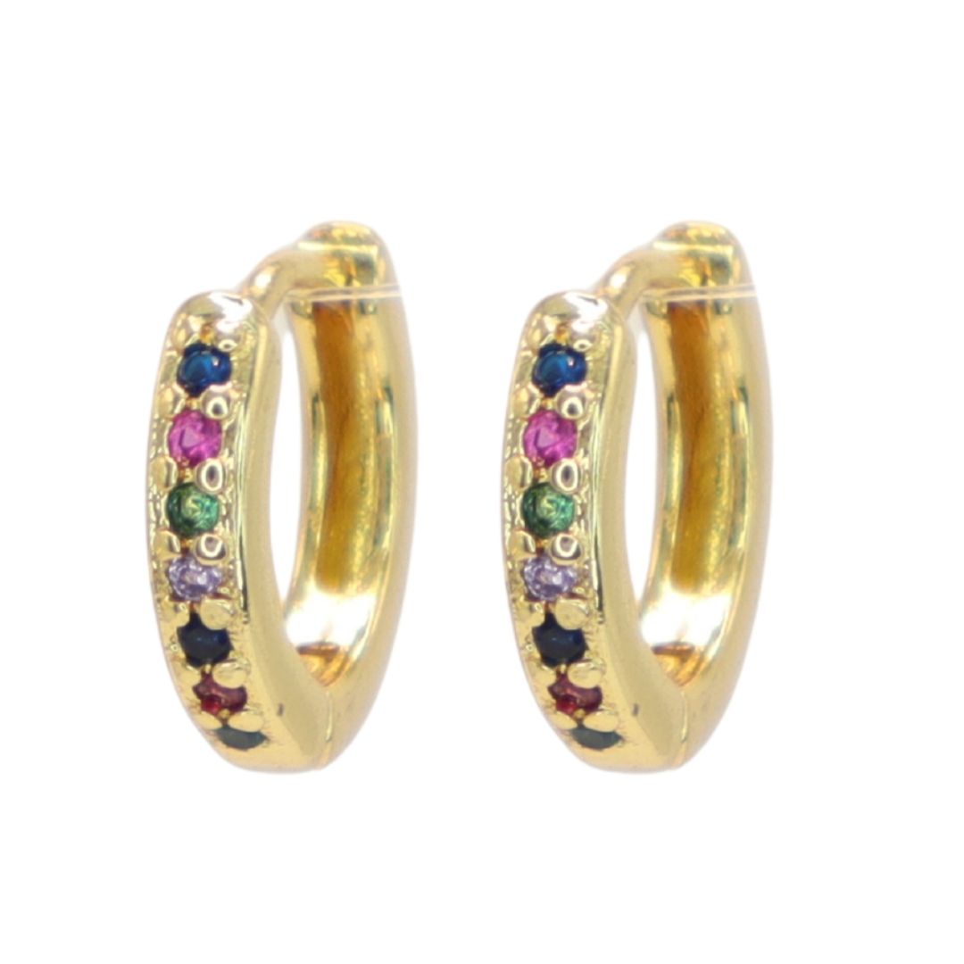 Pendientes Aro Multicolor