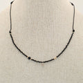 Collar Piedras Negro