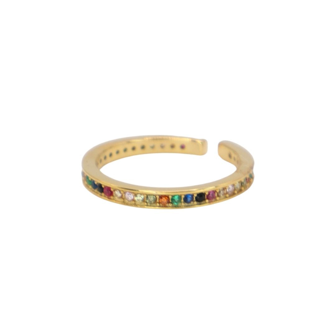 Anillo Brillos Multicolor