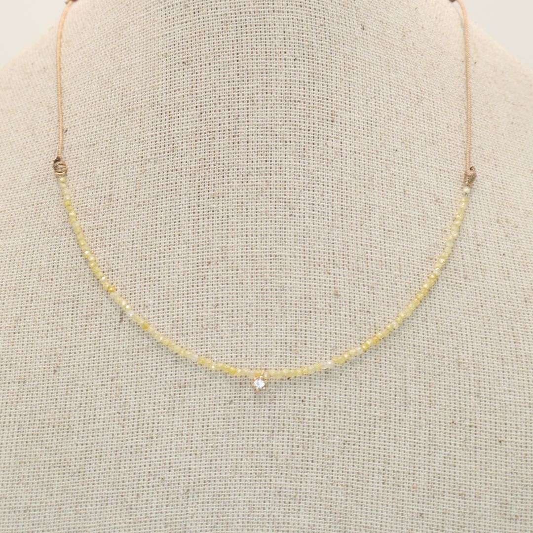Collar Piedras Brillo