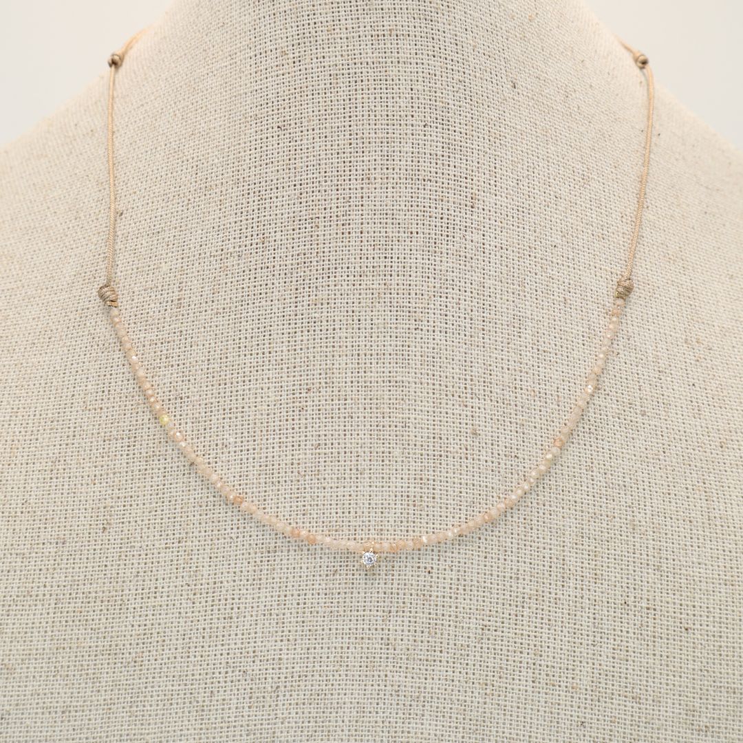 Collar Piedras Brillo