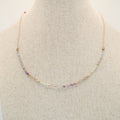Collar Piedras Morado