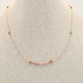 Collar Piedras Rosa