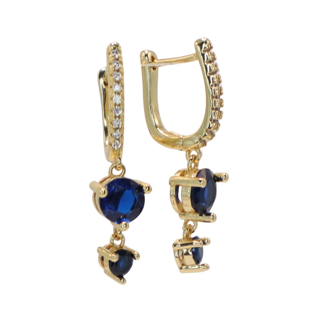Pendientes Aro Extreme Azul