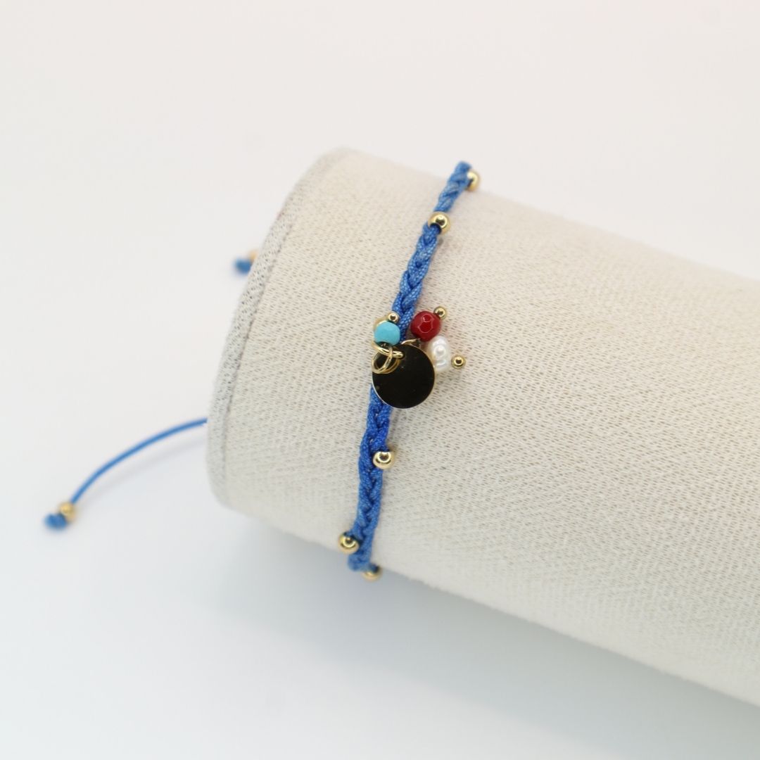 Pulsera Azul Charms