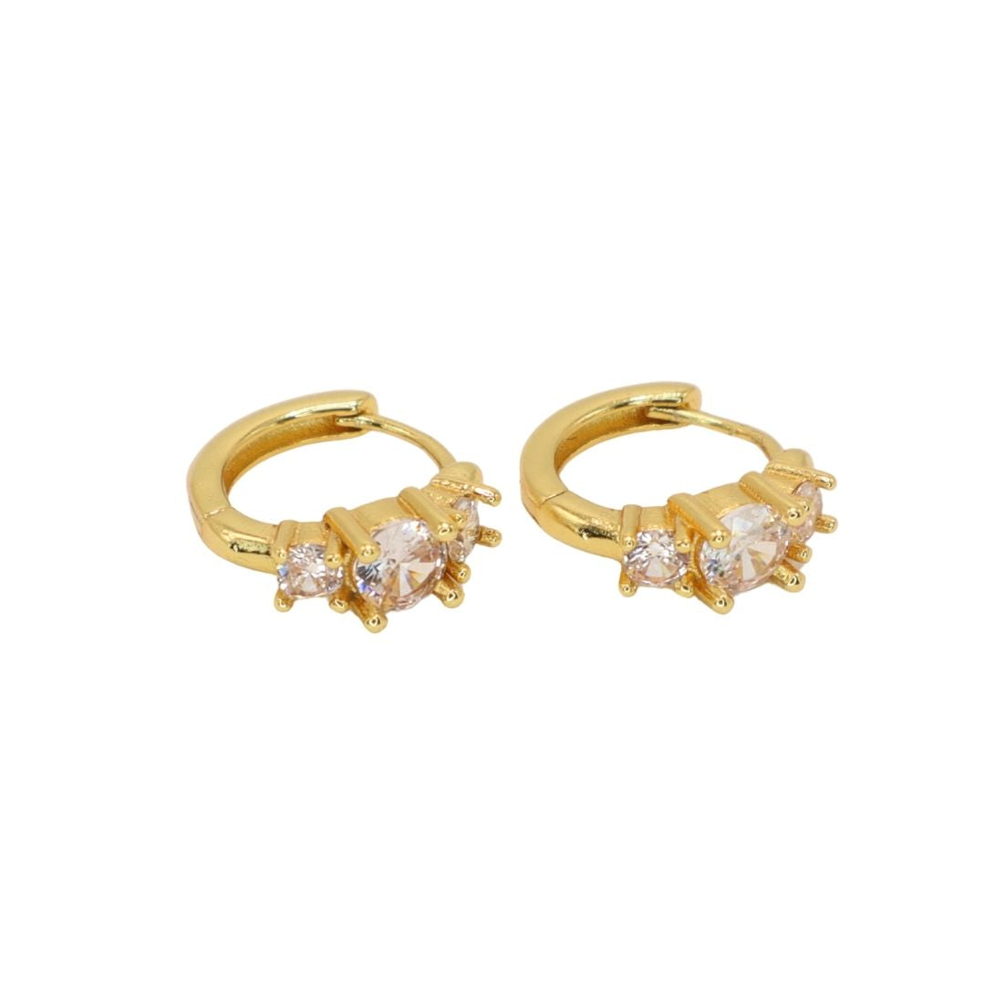 Pendientes Aro Brillos