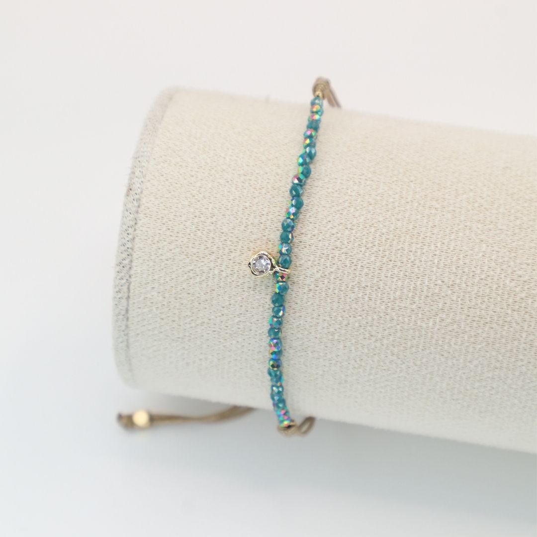 Pulsera Brillo Azul