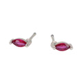 Pendientes Pétalo Rosa