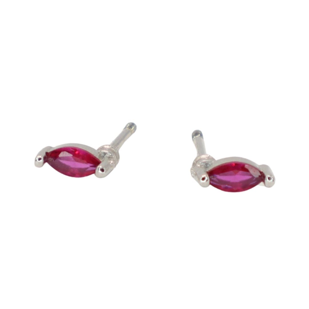 Pendientes Pétalo Rosa