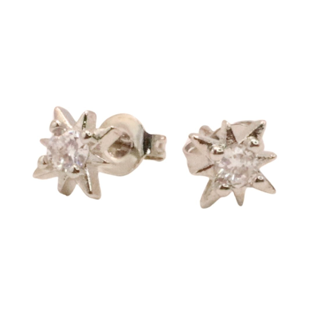 Pendientes Estrella Brillo