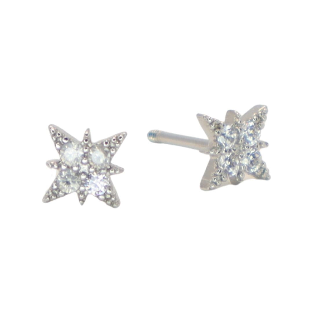Pendientes Estrella Brillos