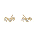 Pendientes Triple Brillo Constelación
