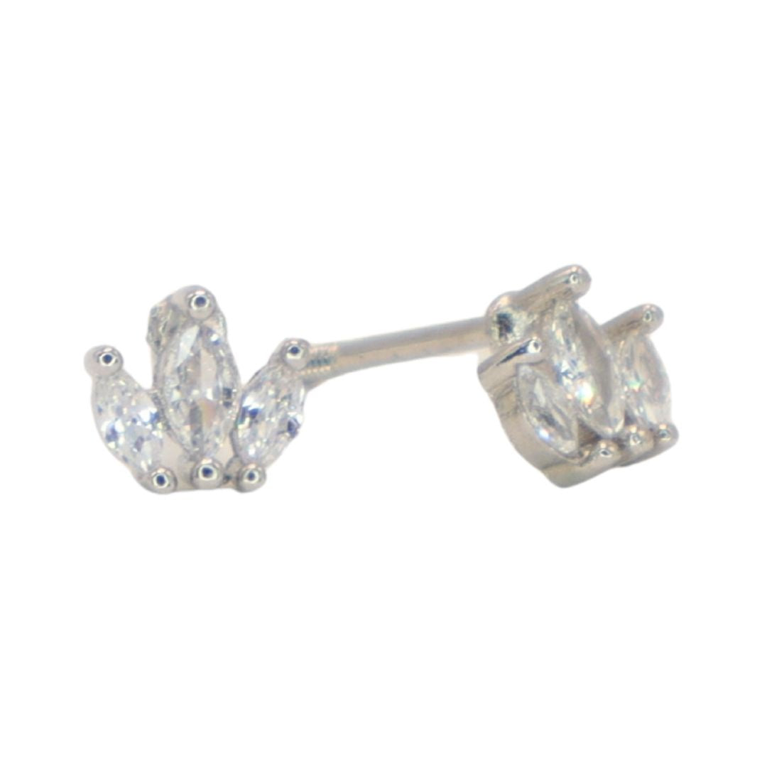 Pendientes Brillo Triple