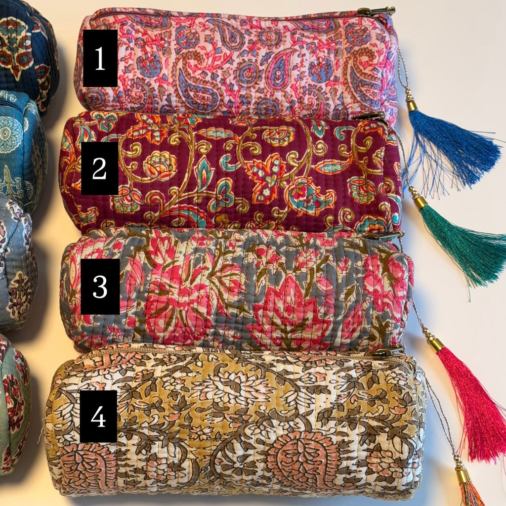 Estuche estampado indio