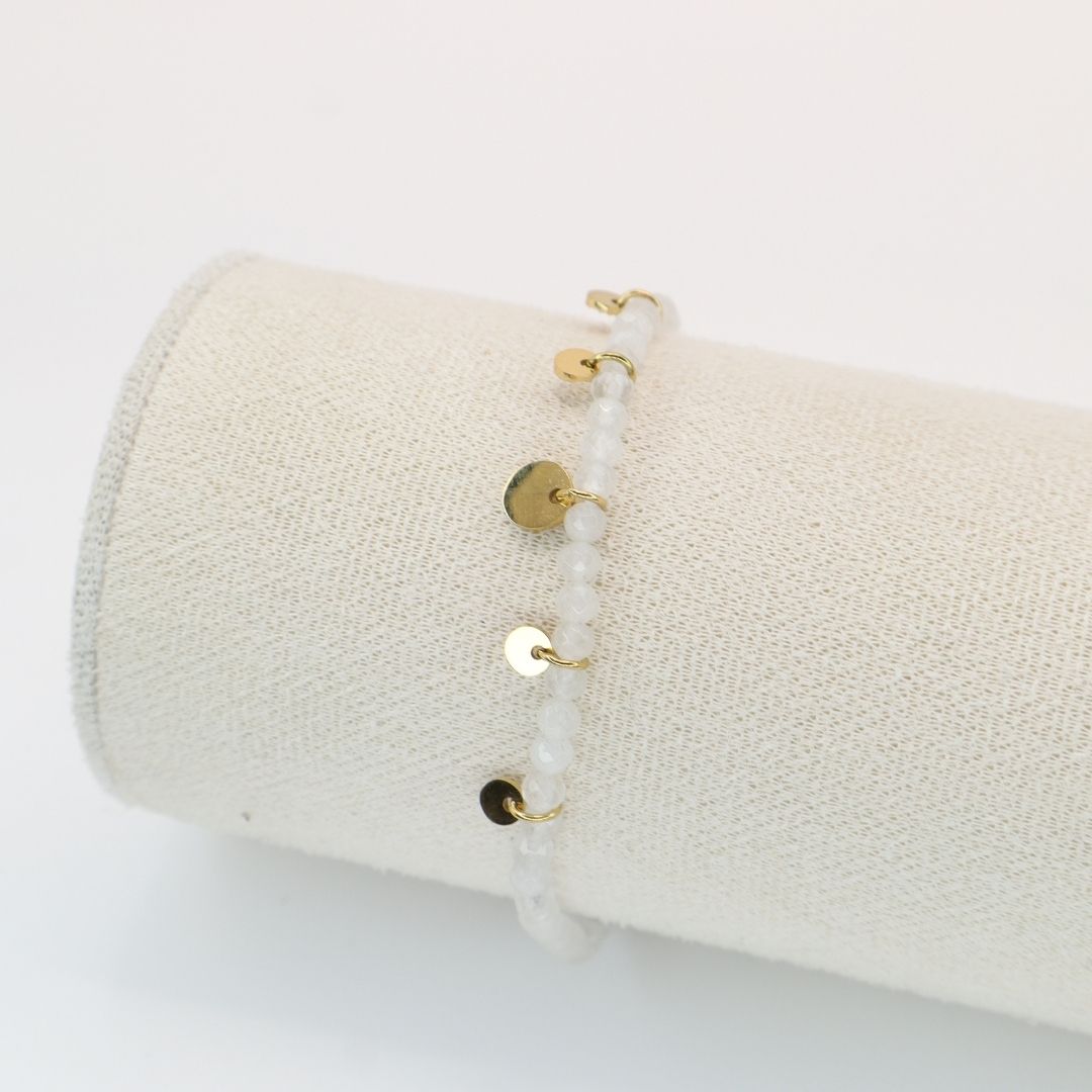 Pulsera Piedras Chapitas