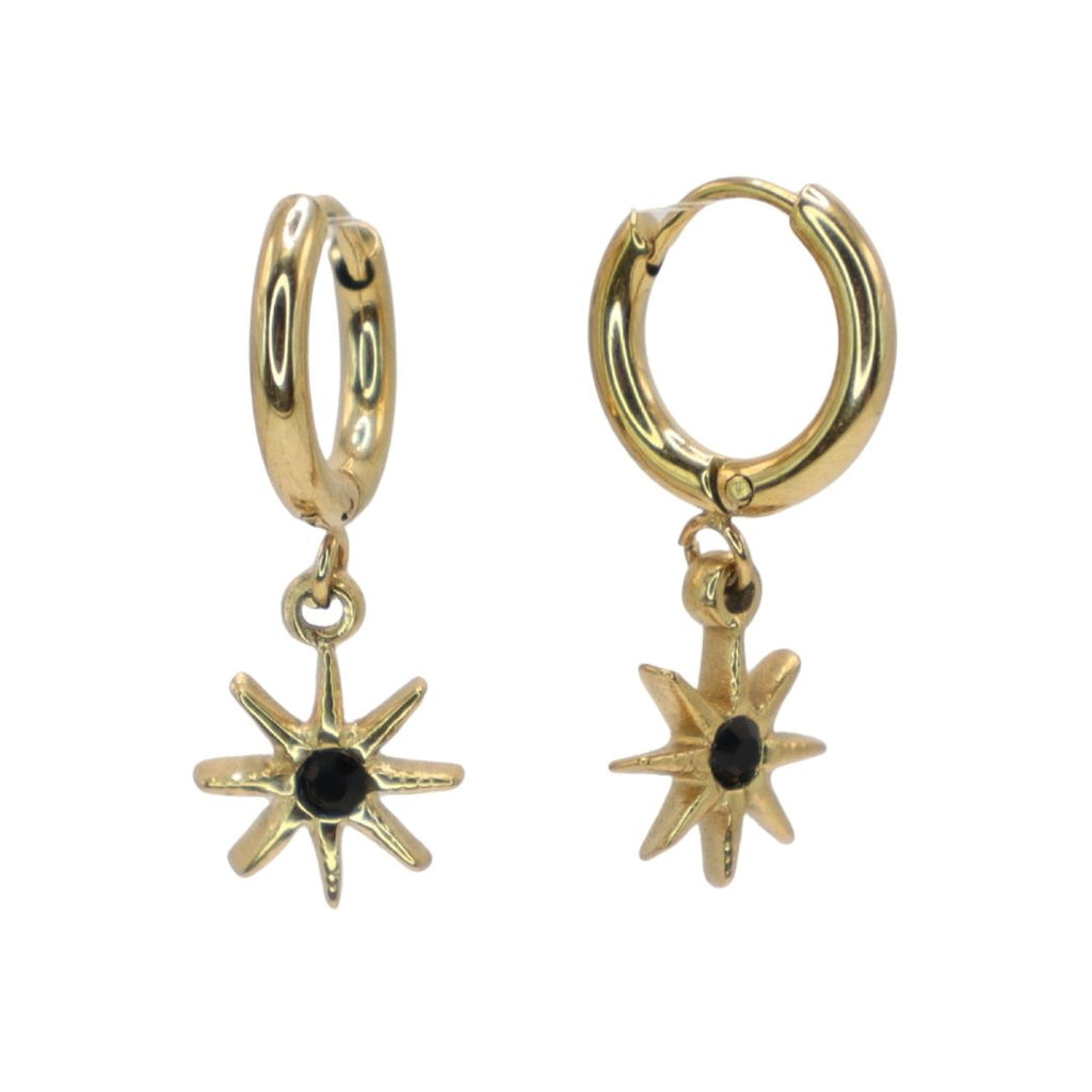 Pendientes Aro Estrella
