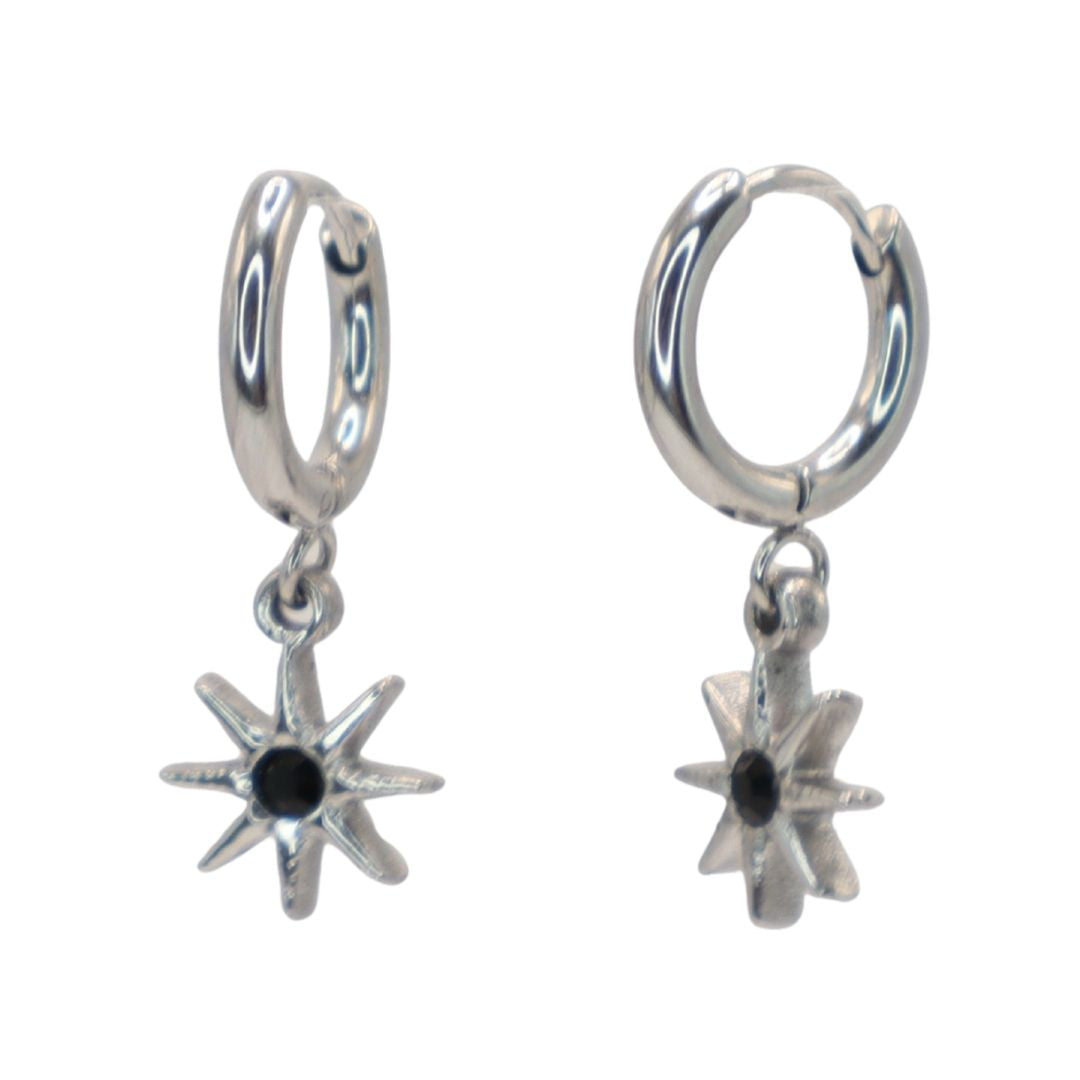 Pendientes Aro Estrella