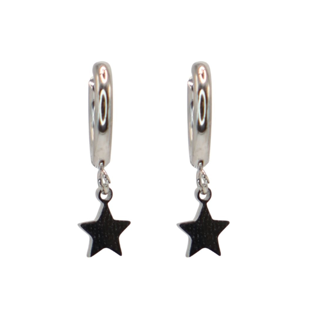 Pendientes Aro Estrella