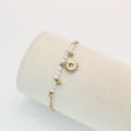 Pulsera Piedras Flor