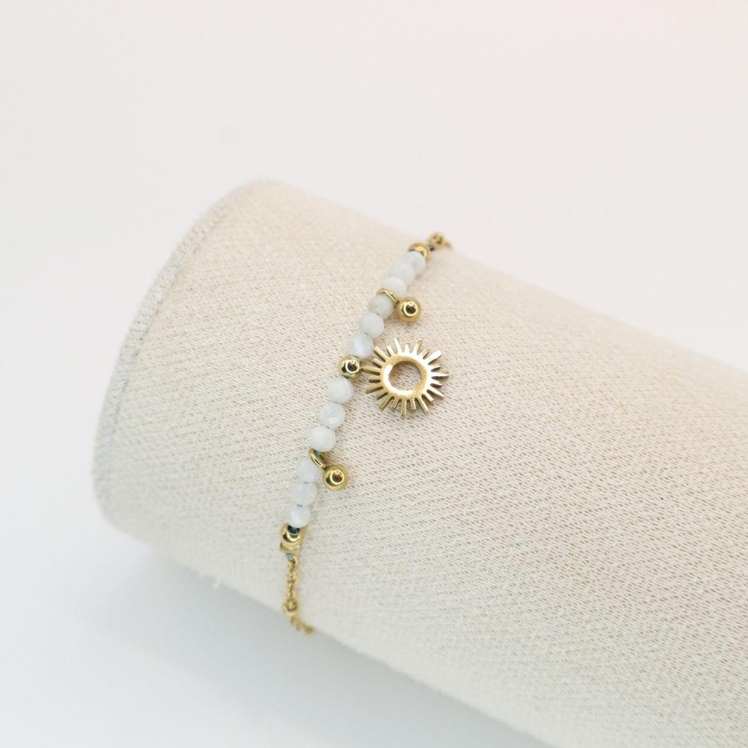 Pulsera Piedras Flor